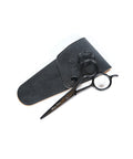 Premium grooming scissors with sharp stainless steel blades for beard and facial hair trimming